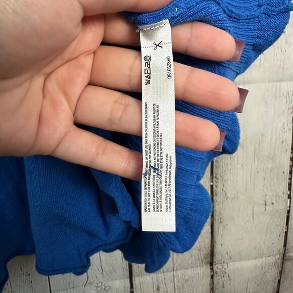 Daily Practice Blue Ribbed Dress Large - Picture 8 of 9